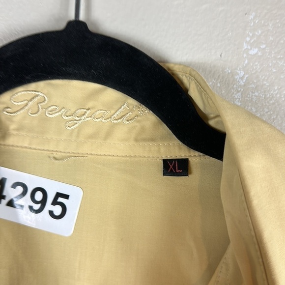 Bergali nwt tall X-Large 24”p2p 33”length  gold  with embroidery button down - Picture 3 of 8